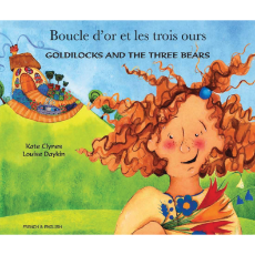 Goldilocks & The Three Bears - Bilingual children's book available in Arabic, Bengali, Dutch, Farsi, German, Hebrew, Lithuanian, Pashtu, Russian, Spanish, Tamil, Vietnamese, and more. Fun story for diverse classrooms.