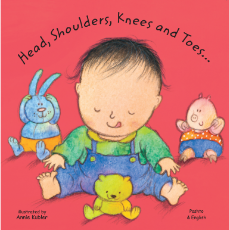 Head, Shoulders, Knees and Toes  - Bilingual board book in Arabic, Chinese, French, Korean, Spanish, Portuguese, Urdu, Vietnamese and many other languages. Multicultural books for preschoolers support language development!