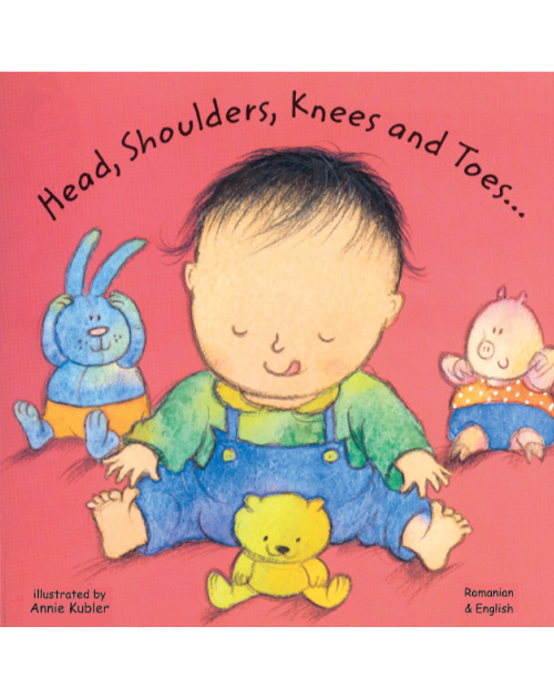 Head, Shoulders, Knees and Toes  - Bilingual board book in Arabic, Chinese, French, Korean, Spanish, Portuguese, Urdu, Vietnamese and many other languages. Multicultural books for preschoolers support language development!