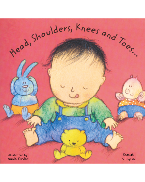 Head, Shoulders, Knees and Toes  - Bilingual board book in Arabic, Chinese, French, Korean, Spanish, Portuguese, Urdu, Vietnamese and many other languages. Multicultural books for preschoolers support language development!