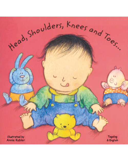 Head, Shoulders, Knees and Toes  - Bilingual board book in Arabic, Chinese, French, Korean, Spanish, Portuguese, Urdu, Vietnamese and many other languages. Multicultural books for preschoolers support language development!