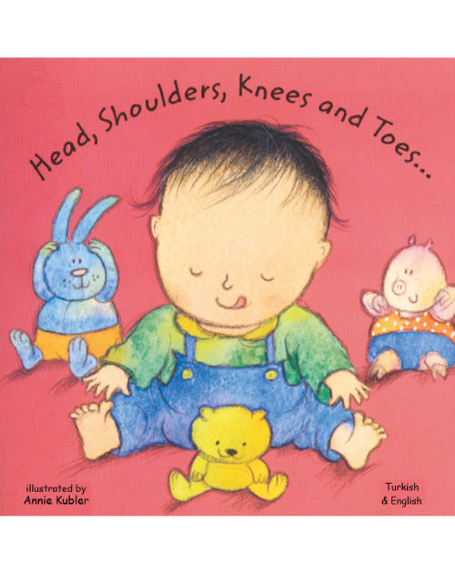 Head, Shoulders, Knees and Toes  - Bilingual board book in Arabic, Chinese, French, Korean, Spanish, Portuguese, Urdu, Vietnamese and many other languages. Multicultural books for preschoolers support language development!