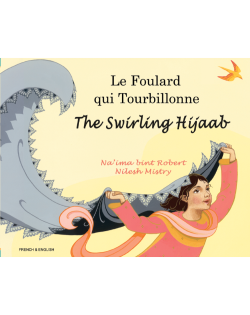 The Swirling Hijaab - Bilingual Diverse Children's Book in Albanian, Arabic, Chinese (Cantonese), Italian, Malay, Somali, Tamil, and many more languages. Supports culturally responsive teaching.