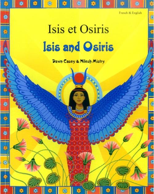 Isis and Osiris - Bilingual myth & legend in Arabic, Chinese, Greek, Hindi, Italian, Portuguese, Russian, Spanish, Turkish, and more foreign languages. Colorfully illustrated books is great for multicultural classrooms