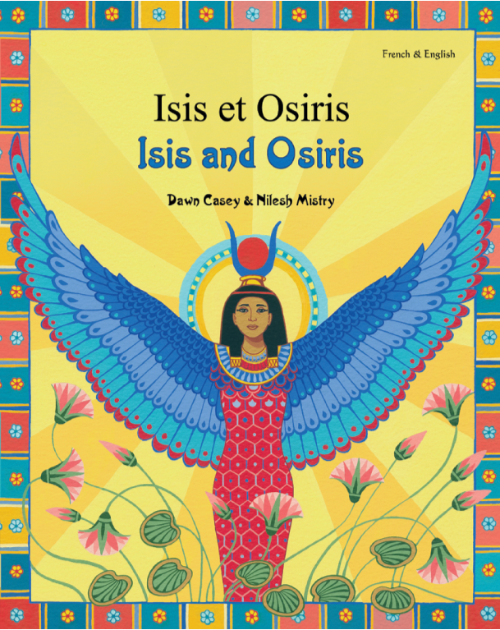 Isis and Osiris - Bilingual myth & legend in Arabic, Chinese, Greek, Hindi, Italian, Portuguese, Russian, Spanish, Turkish, and more foreign languages. Colorfully illustrated books is great for multicultural classrooms