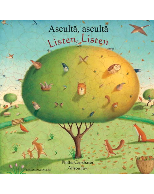 Listen, Listen - Bilingual children's book in Spanish, Arabic, Chinese (Cantonese and Mandarin), Polish, Somali, Turkish, Vietnamese and many other languages. Inspiring story for bilingual classrooms.