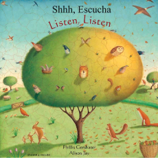 Listen, Listen (Bilingual Children's Book) - Spanish-English