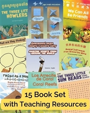 15 Book Set with Teaching Resources - Support English language learners and diverse classrooms