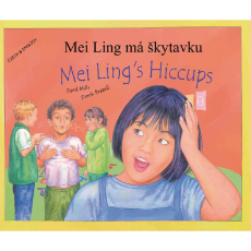 Mei Ling's Hiccups - Dual language book in Spanish, Arabic, Chinese (Mandarin), Japanese, Latvian, Polish, and more..Great for culturally responsive teaching in diverse classrooms.