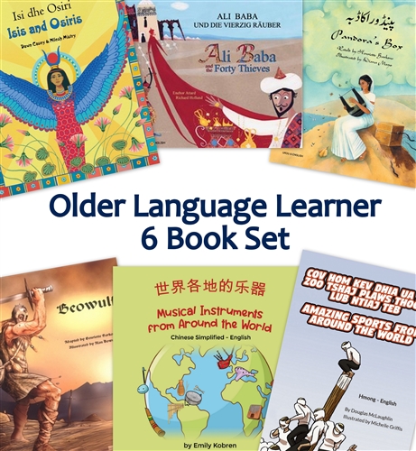 Portuguese 6 Book Set Older Language Learner (Bilingual)