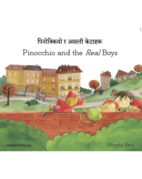 Bilingual Folktale for Kids - Pinocchio and the Real Boys is available in Arabic, Chinese, French, Somali, Spanish. Swedish, Urdu and many other languages.