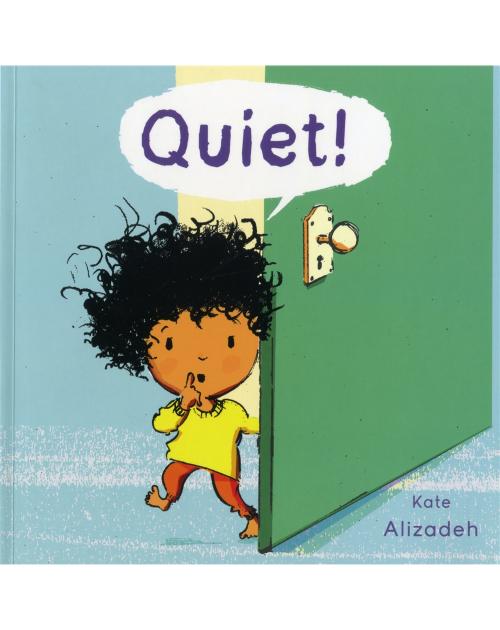 Quiet - a bilingual book about sounds around the house. Available in Arabic, Chinese, French, Spanish and many other foreign languages.