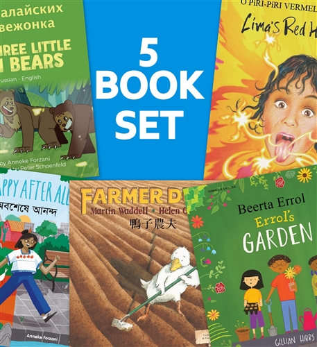 French Set of 5 Children's Books (Bilingual)