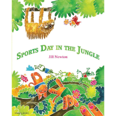 Sports Day in the Jungle - Bilingual Children's Book available in Arabic, Bulgarian, Czech, French, Hungarian, Nepali, Russian, Spanish, and many other languages. Inspiring story for diverse classrooms