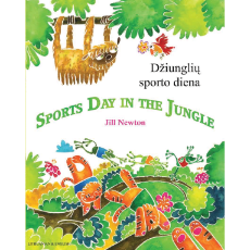 Sports Day in the Jungle - Bilingual Children's Book available in Arabic, Bulgarian, Czech, French, Hungarian, Nepali, Russian, Spanish, and many other languages. Inspiring story for diverse classrooms