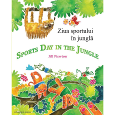 Sports Day in the Jungle - Bilingual Children's Book available in Arabic, Bulgarian, Czech, French, Hungarian, Nepali, Russian, Spanish, and many other languages. Inspiring story for diverse classrooms