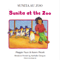 Sunita at the Zoo (Bilingual Children's Book) - French-English