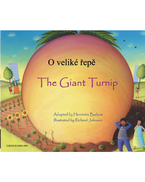 The Giant Turnip - Multicultural Children's Book available in Spanish, Albanian, Farsi, German, Italian, Polish, Tamil, and many more languages. Inspiring story for diverse classrooms.