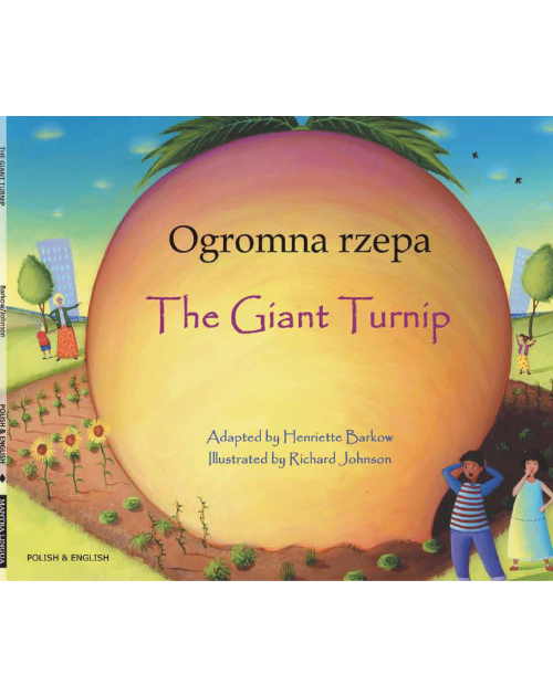 The Giant Turnip - Multicultural Children's Book available in Spanish, Albanian, Farsi, German, Italian, Polish, Tamil, and many more languages. Inspiring story for diverse classrooms.