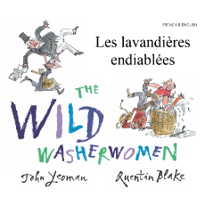 The Wild Washerwomen - Bilingual children's book available in Arabic, Chinese, Czech, Haitian Creole, Nepali, Polish, Russian, Spanish, and many diverse languages.  Great for teaching English as a Second Language and foreign languages.