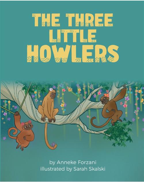 The Three Little Howlers - Bilingual children's fable available in English, Arabic, Dari, Pashto, Spanish and more. Fun story based on a classic fairy tale for diverse classrooms.