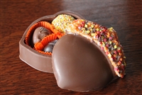Solid Chocolate Autumn Acorn Box