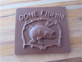 Gone Fishin Plaque