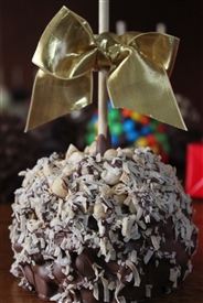 Macadamia Coconut Caramel-Chocolate Apple