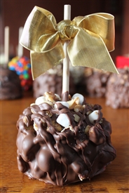 Rocky Road Caramel-Chocolate Apple