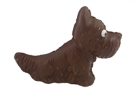 Solid Chocolate Scotty Dog