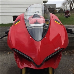 Ducati 1299 Mirror Block Off LED Turn Signals