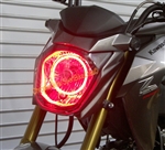 SPORTBIKE LITES Plazma LED Headlight Angel Eye Halo Ring Kit for Kawasaki ZX10R