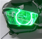 SPORTBIKE LITES Plazma LED Headlight Angel Eye Halo Ring Kit for Yamaha YZF R3