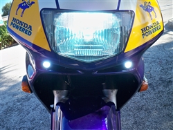 Yamaha YZF R3 Center Daytime Running Light LED Upgrade from SportBike Lites