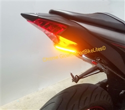 2015-up Yamaha R6 LED Tucked Fender Eliminator with LED Turn Signals