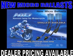 05-06 GSXR 1000 HID Headlight Conversion Kit with micro HID Ballasts