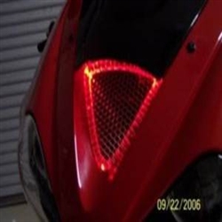 SPORTBIKE LITES TRIUMPH DAYTONA LED INTAKE HALOS