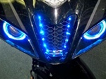 SPORTBIKE LITES YAMAHA YZF R6 03-10 HYPER LED INTAKE HALOS