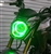 SPORTBIKE LITES Plazma LED Headlight Angel Eye Halo Ring Kit for Kawasaki Z125 Pro