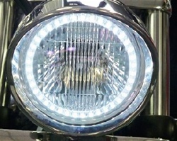 SPORTBIKE LITES SUZUKI BOULEVARD M109 SINGLE PLAZMA LED HALOS