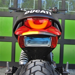 New Rage Cycles Ducati Scrambler Icon. Urban Enduro LED Fender Eliminator Kit