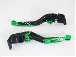 SPORTBIKE LITES APRILIA  ADJUSTABLE FOLDING SLIDE LEVER BRAKE AND CLUTCH