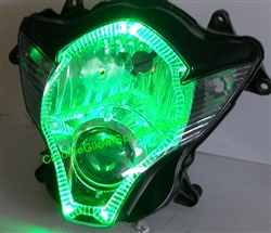 SPORTBIKE LITES 06-07 SUZUKI GSXR 600-750 HEADLIGHT PERIMETER LED HALO KIT