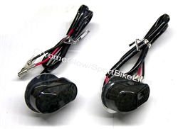 Motorcycle Flush Mount Front LED Turn Signals