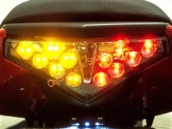 SPORTBIKE LITES Integrated LED Taillight for '09-'15 Kawasaki EX650, ER-6N Sport Bike
