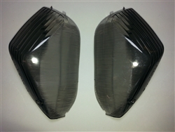 SPORTBIKE LITES ZX14, ZX10, CONCOURS CLEAR ALTERNATIVES REPLACEMENT REAR TURN SIGNAL LENSES IN SMOKED OR CLEAR