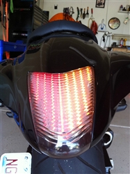 Integrated or Sequential LED taillight for Suzuki GSXR 1300 Hyabusa