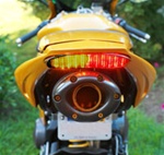 TRIUMPH DAYTONA 675 INTEGRATED LED TAILLIGHT IN SMOKED OR CLEAR LENS