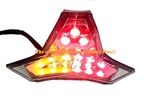 Kawasaki Z1000, ZX10R Integrated or Sequential LED Taillight