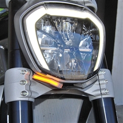 Ducati XDiavel Front Flush Mount LED Turn Signal Kit